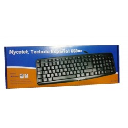 Teclado NYCETEK usb español